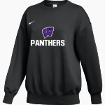 Woodlawn Panthers <span class="pdp-name-mascot">Woodlawn Panthers</span> Nike Women's Phoenix Fleece Pullover Crew Front Thumbnail