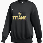 Avoca-Prattsburgh Titans <span class="pdp-name-mascot">Avoca-Prattsburgh</span> Nike Women's Phoenix Fleece Pullover Crew Front Thumbnail