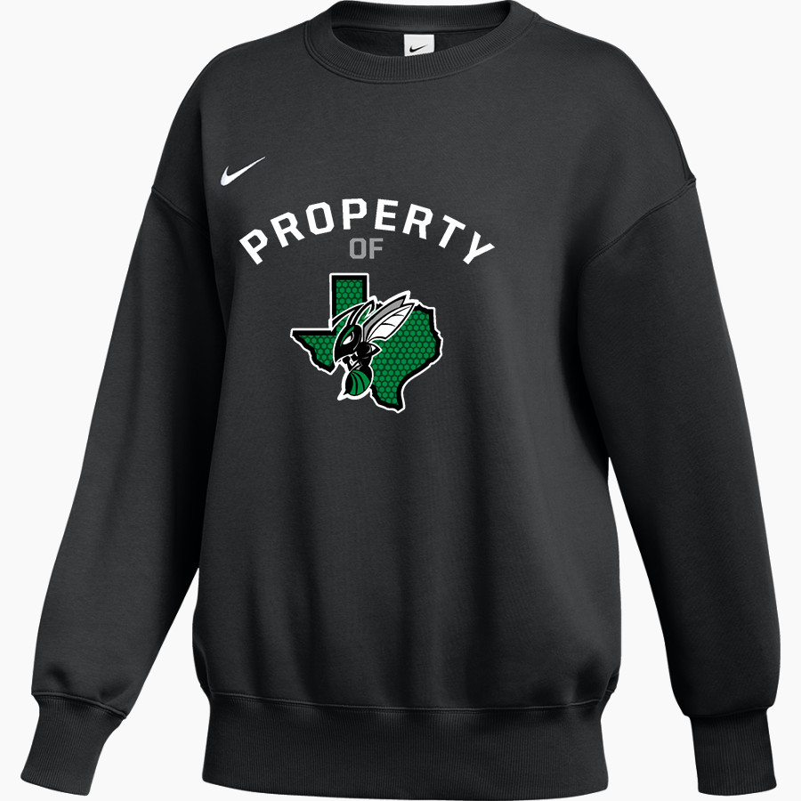 BOLES HIGH SCHOOL HORNETS Nike Women's Phoenix Fleece Pullover Crew