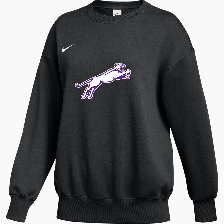 Panther Locker Spirit Wear Store Nike Women's Phoenix Fleece Pullover Crew