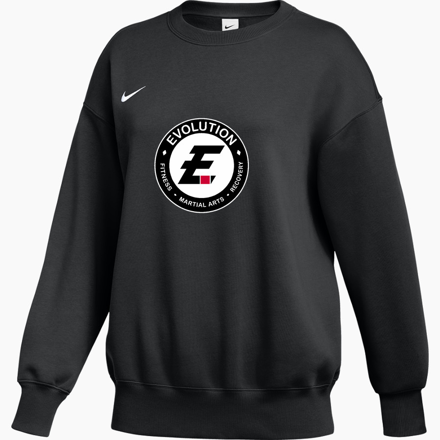 Evolution Lowell Evolution Lowell <span class="pdp-name-mascot">Evolution Lowell</span> Nike Women's Phoenix Fleece Oversized Pullover Crew