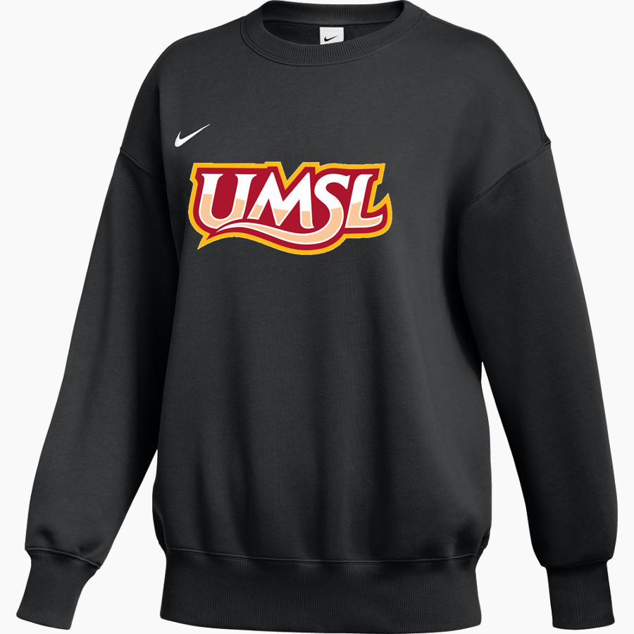 UMSL The Official Store of UMSL Tritons Athletics Nike Women's Phoenix Fleece Pullover Crew