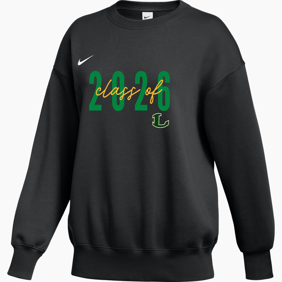 LONGVIEW HIGH SCHOOL LOBOS <span class="pdp-name-mascot">LONGVIEW LOBOS</span> Nike Women's Phoenix Fleece Pullover Crew