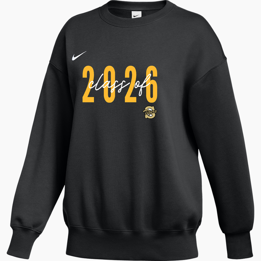 Straughn Tigers <span class="pdp-name-mascot">Straughn Tigers</span> Nike Women's Phoenix Fleece Pullover Crew