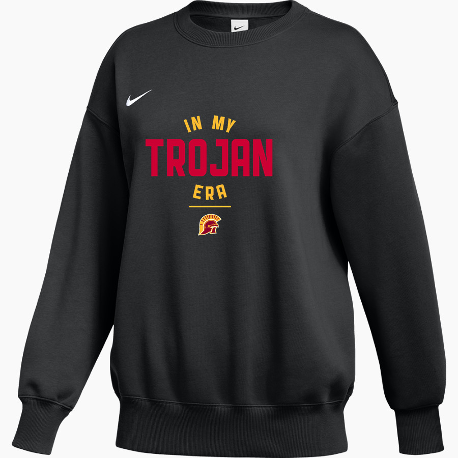 HILLCREST HIGH SCHOOL TROJANS <span class="pdp-name-mascot">Hillcrest High School TROJANS</span> Nike Women's Phoenix Fleece Pullover Crew