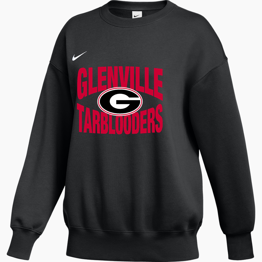 GLENVILLE HIGH SCHOOL TARBLOODERS <span class="pdp-name-mascot">GLENVILLE TARBLOODERS</span> Nike Women's Phoenix Fleece Pullover Crew