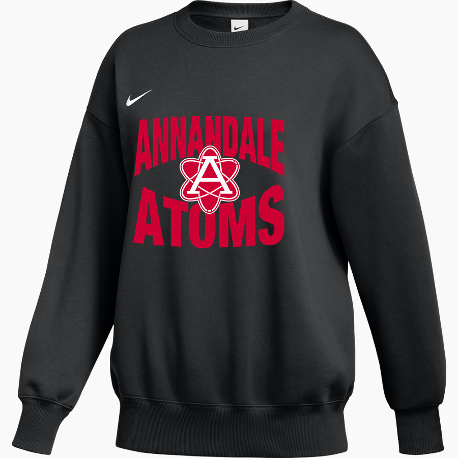 ANNANDALE HIGH SCHOOL ATOMS Nike Women's Phoenix Fleece Pullover Crew