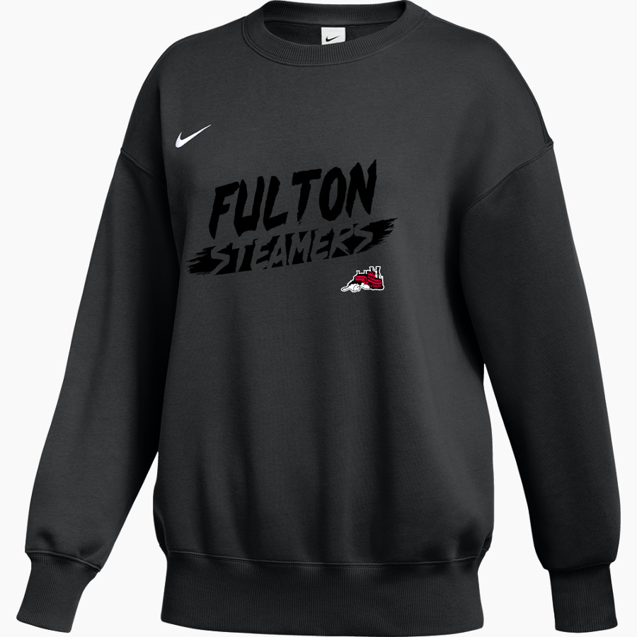FULTON HIGH SCHOOL STEAMERS <span class="pdp-name-mascot">FULTON STEAMERS</span> Nike Women's Phoenix Fleece Oversized Pullover Crew
