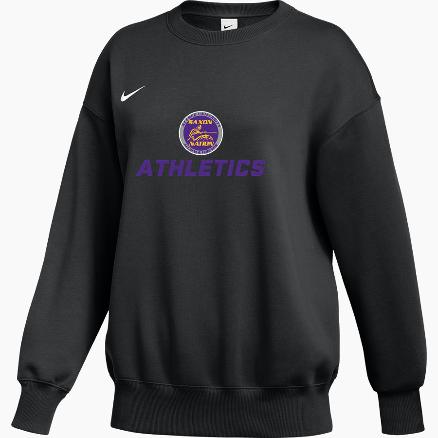 Alfred University Saxons Nike Women's Phoenix Fleece Pullover Crew