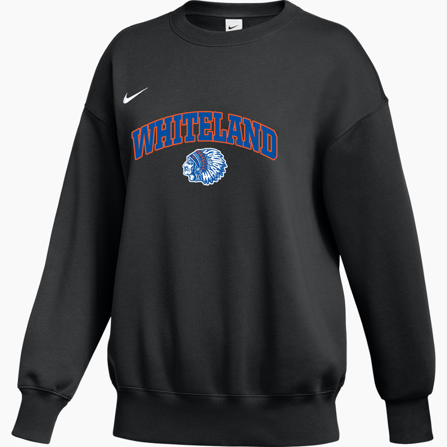 Whiteland Warriors <span class="pdp-name-mascot">Whiteland Warriors</span> Nike Women's Phoenix Fleece Pullover Crew