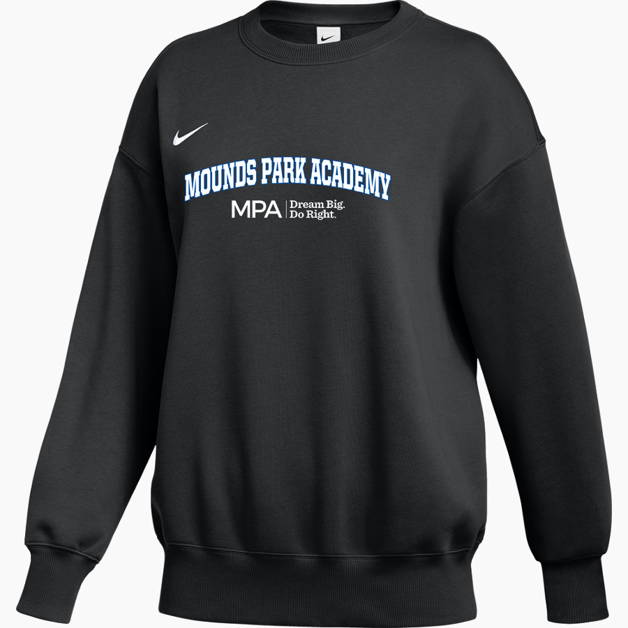 Mounds Park Academy Panthers Nike Women's Phoenix Fleece Pullover Crew