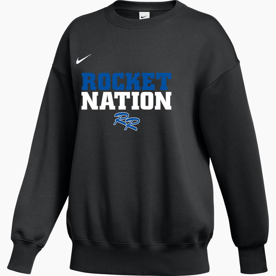ROBINSON HIGH SCHOOL ROCKETS <span class="pdp-name-mascot">ROBINSON ROCKETS</span> Nike Women's Phoenix Fleece Pullover Crew