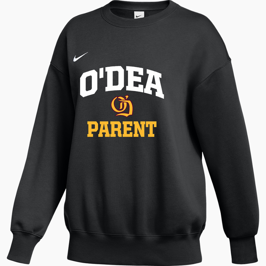 O'Dea Fighting Irish Official Online Store <span class="pdp-name-mascot">O DEA FIGHTING IRISH</span> Nike Women's Phoenix Fleece Oversized Pullover Crew