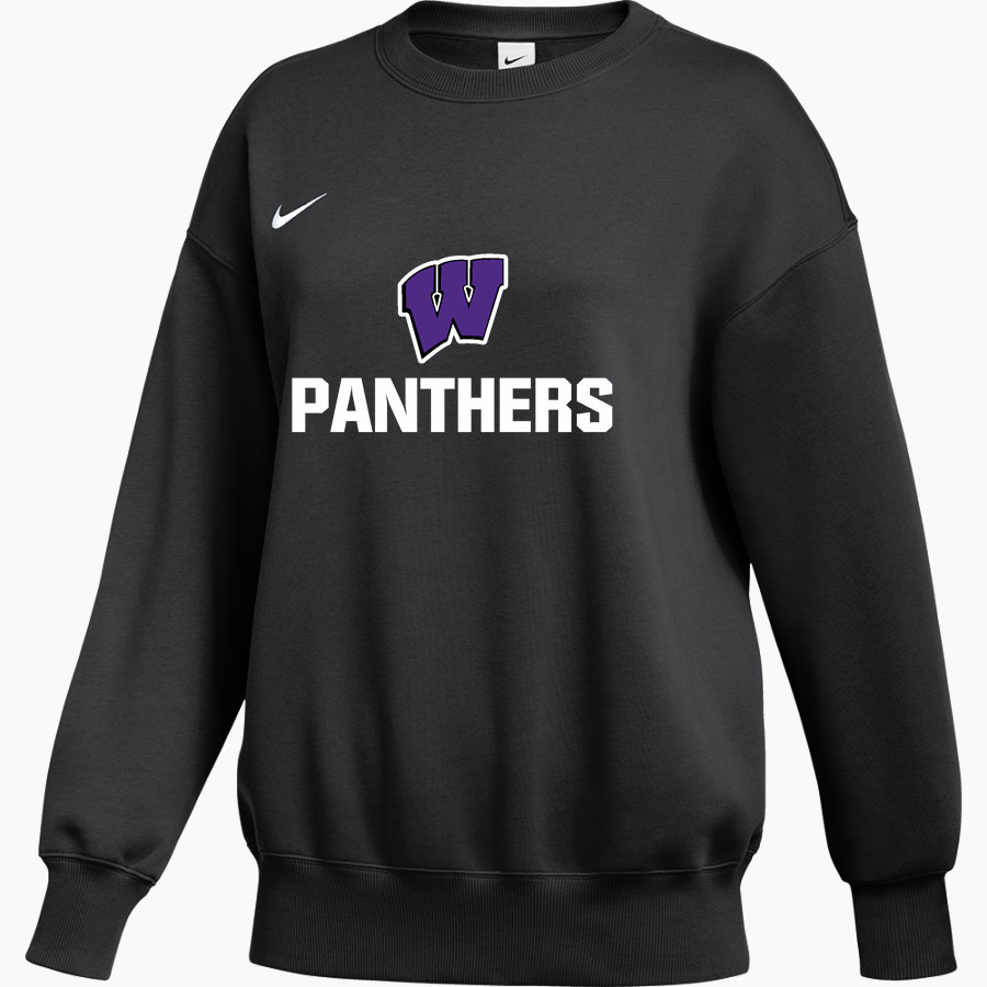 Woodlawn Panthers <span class="pdp-name-mascot">Woodlawn Panthers</span> Nike Women's Phoenix Fleece Pullover Crew