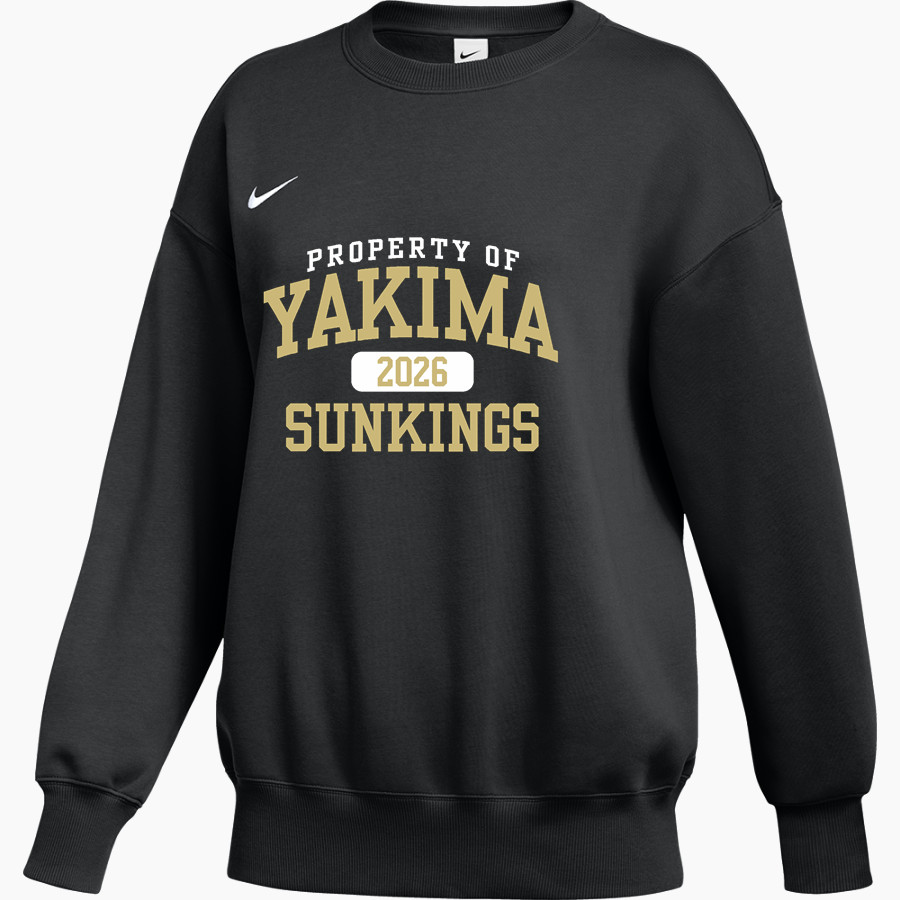 Yakima Sunkings Sunkings Nike Women's Phoenix Fleece Pullover Crew