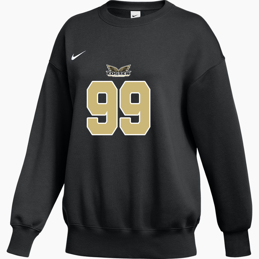 FOSTER HIGH SCHOOL FALCONS <span class="pdp-name-mascot">FOSTER FALCONS</span> Nike Women's Phoenix Fleece Pullover Crew