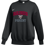 RAINES HIGH SCHOOL VIKINGS <span class="pdp-name-mascot">RAINES VIKINGS</span> Nike Women's Phoenix Fleece Oversized Pullover Crew Front Thumbnail