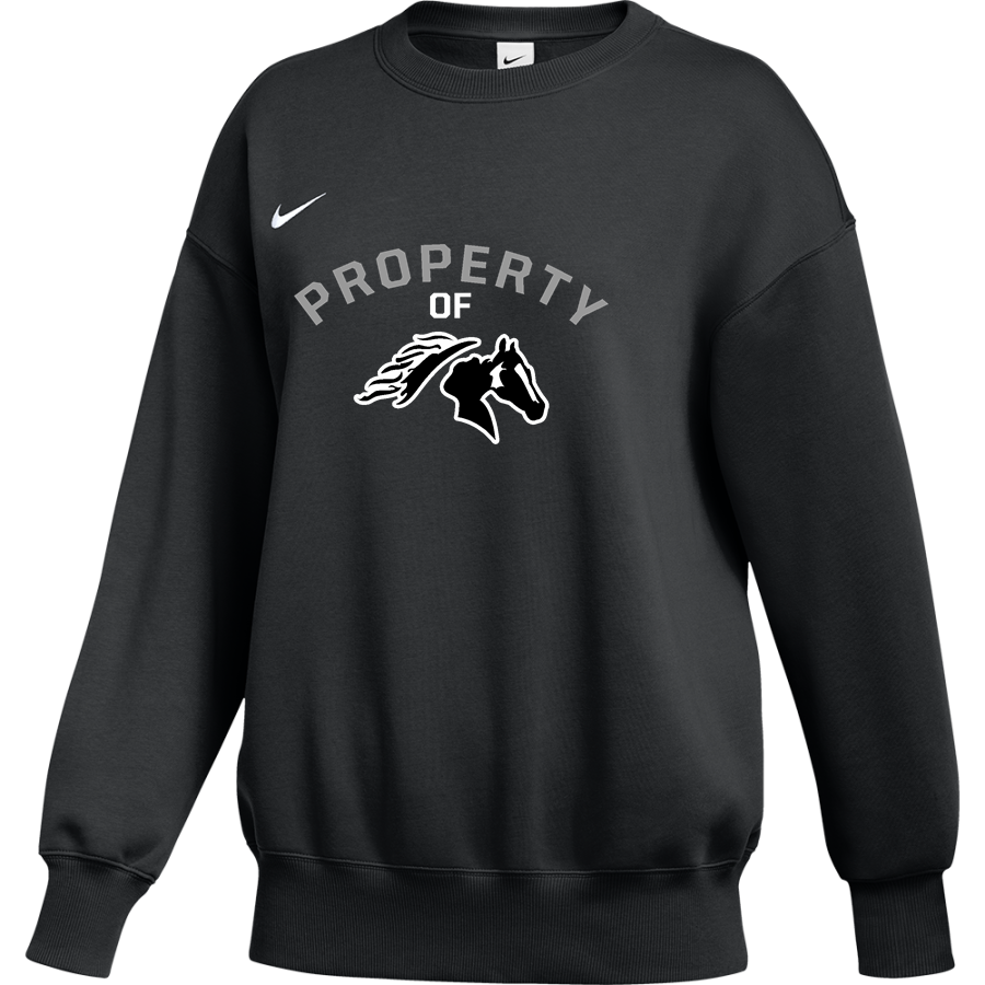 Sisters Outlaws <span class="pdp-name-mascot">Sisters Outlaws</span> Nike Women's Phoenix Fleece Oversized Pullover Crew