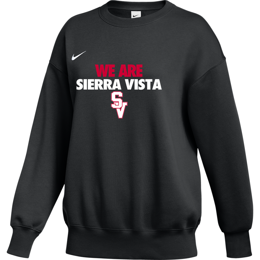 SIERRA VISTA HIGH SCHOOL DONS <span class="pdp-name-mascot">SIERRA VISTA DONS</span> Nike Women's Phoenix Fleece Oversized Pullover Crew
