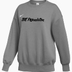 The Foundation The Foundation Nike Women's Phoenix Fleece Pullover Crew Front Thumbnail