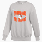 MOHAWK HIGH SCHOOL Mustangs <span class="pdp-name-mascot">MOHAWK Mustangs</span> Nike Women's Phoenix Fleece Pullover Crew Front Thumbnail