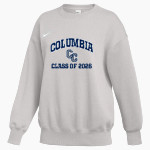 Columbia Cougars <span class="pdp-name-mascot">Columbia Cougars</span> Nike Women's Phoenix Fleece Oversized Pullover Crew Front Thumbnail