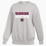 HAVRE DE GRACE HIGH SCHOOL WARRIORS <span class="pdp-name-mascot">HAVRE DE GRACE WARRIORS</span> Nike Women's Phoenix Fleece Oversized Pullover Crew Front Thumbnail