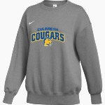 CULBRETH Cougars <span class="pdp-name-mascot">GREY CULBRETH MIDDLE SCHOOL Cougars</span> Nike Women's Phoenix Fleece Pullover Crew Front Thumbnail