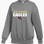 NEW ALBANY HIGH SCHOOL EAGLES Nike Women's Phoenix Fleece Pullover Crew Front Thumbnail