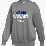 Calvary Lions Nike Women's Phoenix Fleece Pullover Crew Front Thumbnail