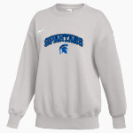 CENTENNIAL HIGH SCHOOL SPARTANS <span class="pdp-name-mascot">CENTENNIAL SPARTANS</span> Nike Women's Phoenix Fleece Oversized Pullover Crew Front Thumbnail