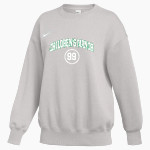 Children's Manor Children's Manor <span class="pdp-name-mascot">Children's Manor & Magnet Montessori Schools</span> Nike Women's Phoenix Fleece Pullover Crew Front Thumbnail