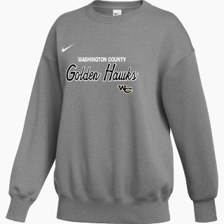 Nike Women's Phoenix Fleece Pullover Crew