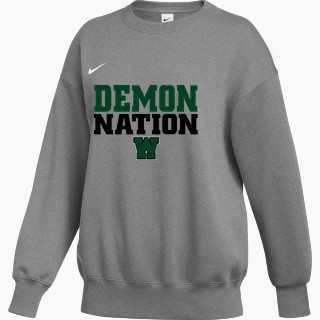 Nike Women's Phoenix Fleece Pullover Crew