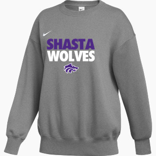 Nike Women's Phoenix Fleece Pullover Crew