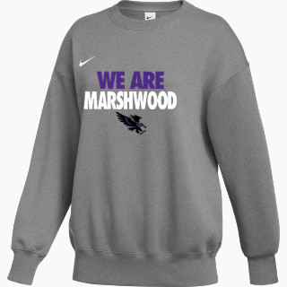 Nike Women's Phoenix Fleece Pullover Crew