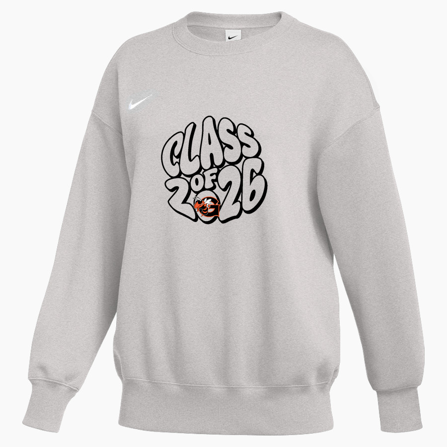 Giltner Hornets <span class="pdp-name-mascot">Giltner Hornets</span> Nike Women's Phoenix Fleece Pullover Crew