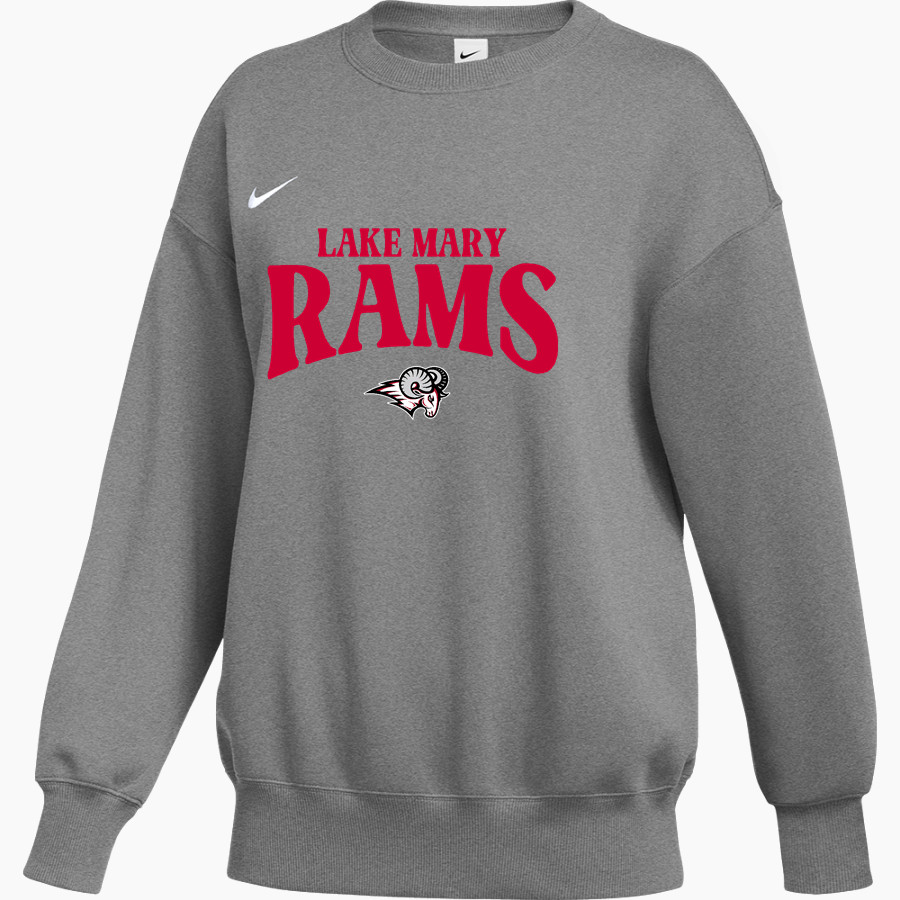 Lake Mary Rams <span class="pdp-name-mascot">Lake Mary Rams</span> Nike Women's Phoenix Fleece Pullover Crew