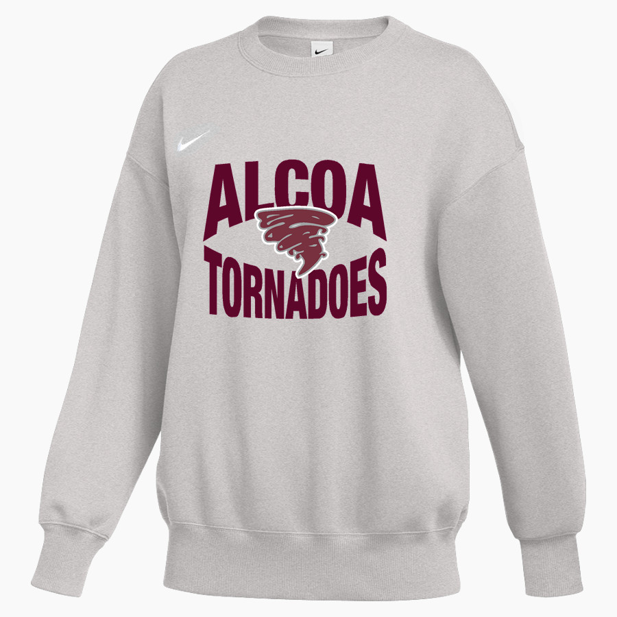 ALCOA HIGH SCHOOL TORNADOES <span class="pdp-name-mascot">ALCOA TORNADOES</span> Nike Women's Phoenix Fleece Oversized Pullover Crew