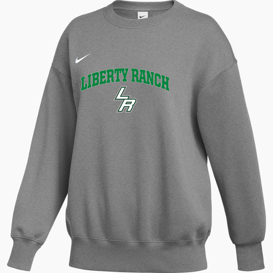 LIBERTY RANCH HIGH SCHOOL HAWKS Nike Women's Phoenix Fleece Pullover Crew