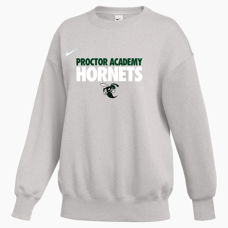 PROCTOR ACADEMY HORNETS <span class="pdp-name-mascot">PROCTOR ACADEMY HORNETS</span> Nike Women's Phoenix Fleece Pullover Crew