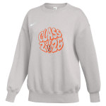 UNION-ENDICOTT HIGH SCHOOL TIGERS <span class="pdp-name-mascot">UNION - ENDICOTT TIGERS</span> Nike Women's Phoenix Fleece Oversized Pullover Crew Front Thumbnail