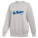 Moanalua Na Menehune <span class="pdp-name-mascot">Moanalua Menehunes</span> Nike Women's Phoenix Fleece Oversized Pullover Crew Front Thumbnail