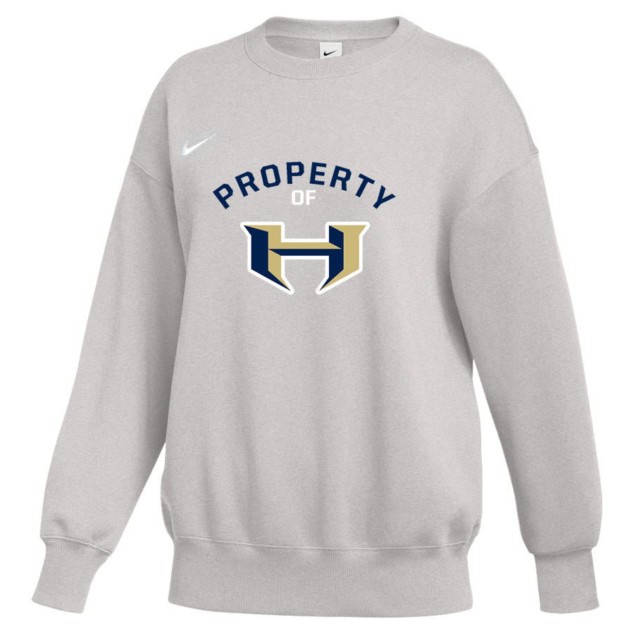 HIDALGO EARLY COLLEGE HIGH SCHOOL PIRATES <span class="pdp-name-mascot">HIDALGO EARLY COLLEGE PIRATES</span> Nike Women's Phoenix Fleece Oversized Pullover Crew