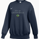 Elizabethtown Aquatic Club Elizabethtown Nike Women's Phoenix Fleece Pullover Crew Front Thumbnail