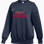 Southwestern Spartans <span class="pdp-name-mascot">Southwestern Spartans</span> Nike Women's Phoenix Fleece Pullover Crew Front Thumbnail