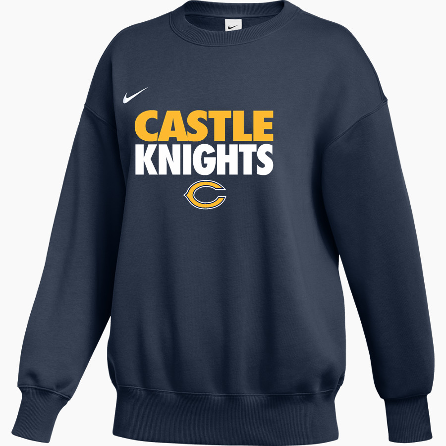 Castle Knights Nike Women's Phoenix Fleece Pullover Crew