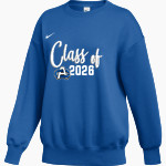 Coxsackie-Athens High School Riverhawks official sideline store Nike Women's Phoenix Fleece Pullover Crew Front Thumbnail