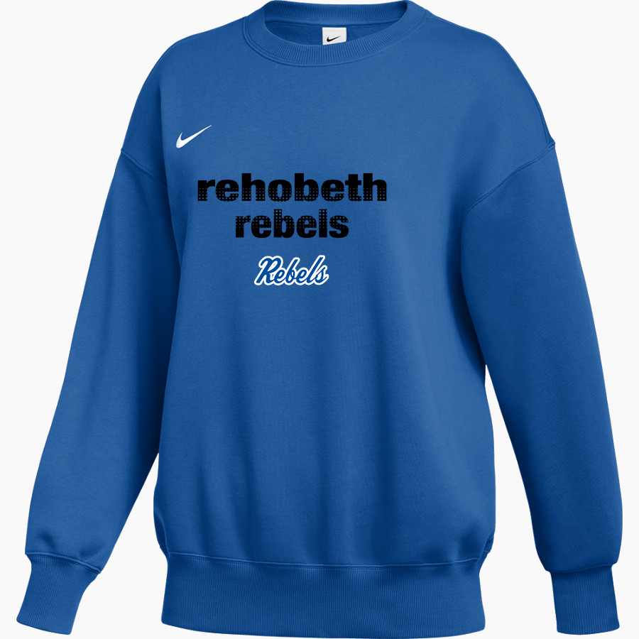 REHOBETH HIGH SCHOOL REBELS Nike Women's Phoenix Fleece Pullover Crew