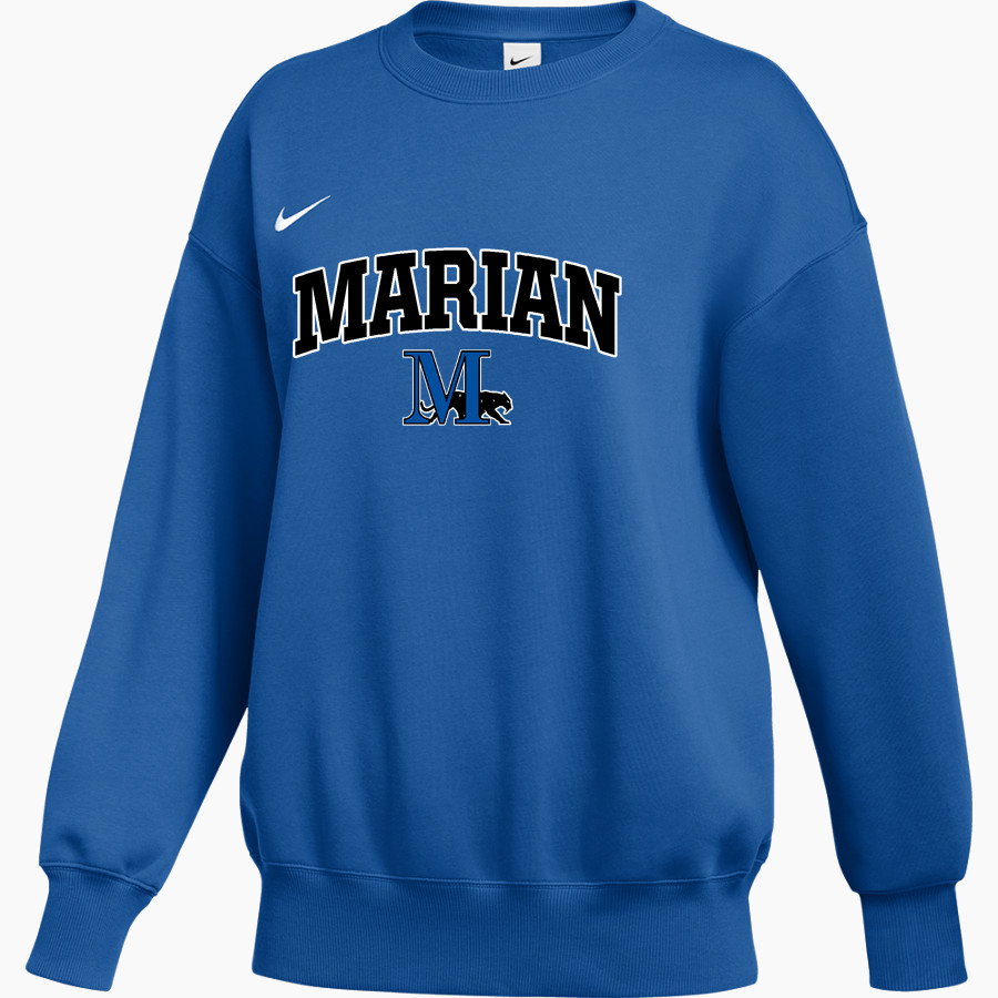 Marian SABRES Nike Women's Phoenix Fleece Pullover Crew